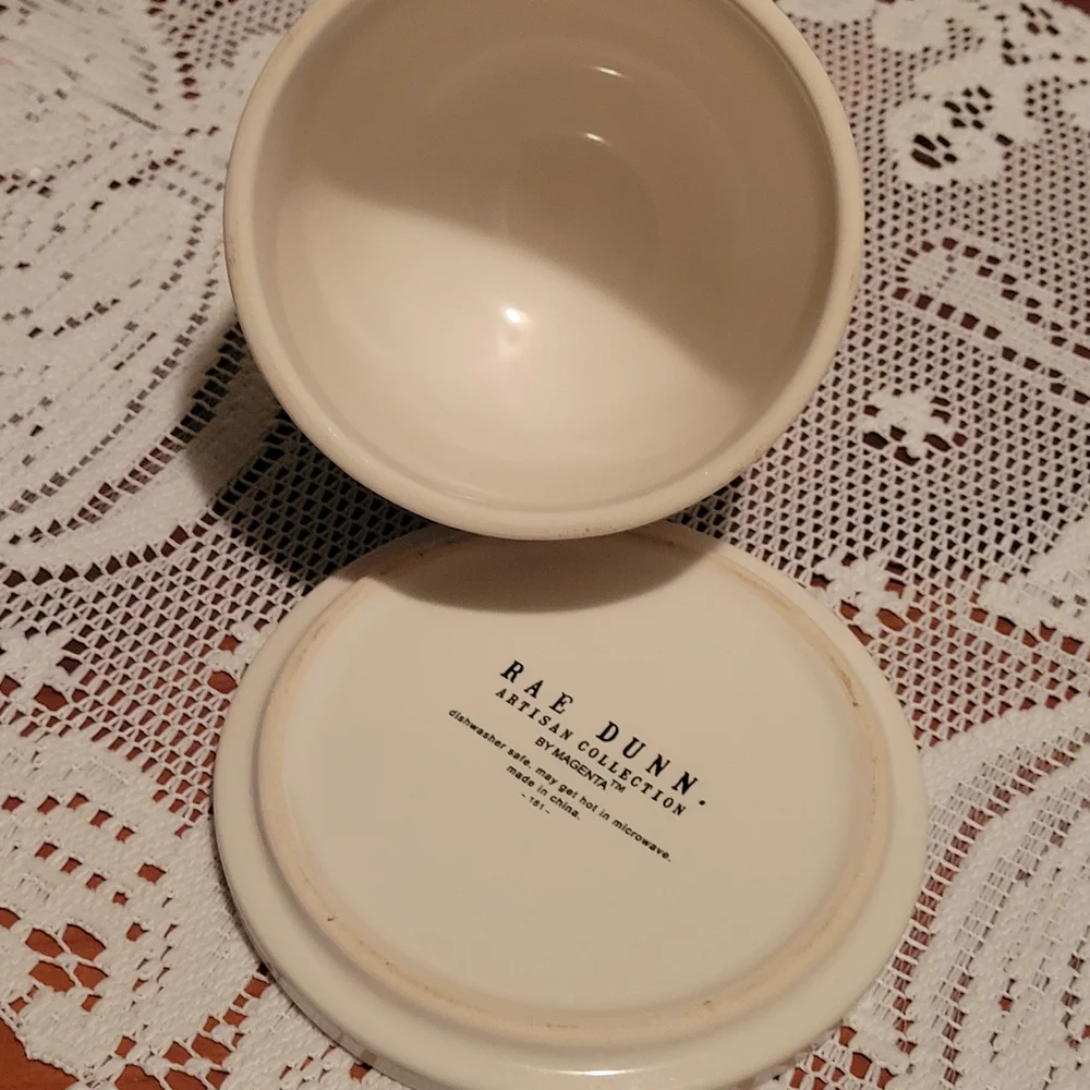 Rae Dunn Butter Bell Dish - Picture 4 of 4